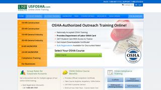 USFOSHA.com Online OSHA Training