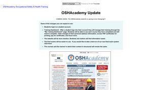 OSHAcademy | Free Online OSHA Health and Safety Training - 132 ...