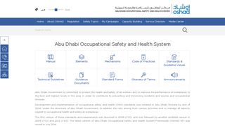 Abu Dhabi Occupational Safety and Health System - Pages ...