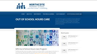 Out of School Hours Care | Northcote Primary School | More than a ...
