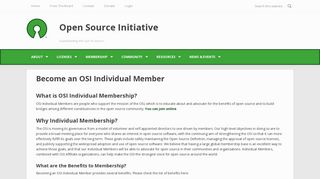 Become an OSI Individual Member | Open Source Initiative