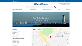 West Marine Store - Oceanside, CA 92054