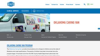 OKC-County Health Department :: Oklahoma Caring Van
