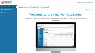 My Hotelschool : Gateway : Welcome to the new My Hotelschool!