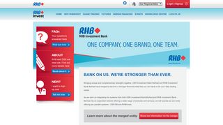 merger info - RHBInvest: Online stock trading, investment services ...