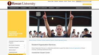Student Organization Services | OSLP | Rowan University