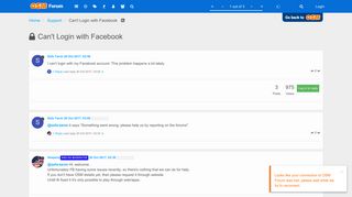 Can't Login with Facebook | OSM Forum