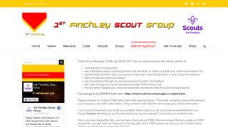 OSM & My.Scout - 1st Finchley Scout Group