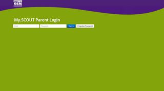 Parents Login - Online Scout Manager - Scouts NZ