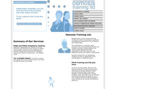 OSMOSIS Training Ltd.: POVA Training, POVA Compliance, and CIS ...