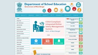 Welcome to the Home Page of Department of School ... - wbsed