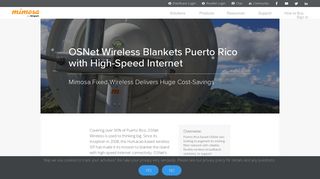 OSNet Wireless Blankets Puerto Rico with High-Speed Internet ...