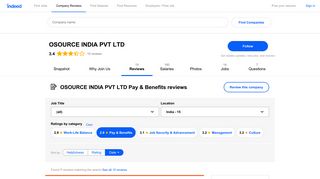 Working at OSOURCE INDIA PVT LTD: Employee Reviews about Pay ...