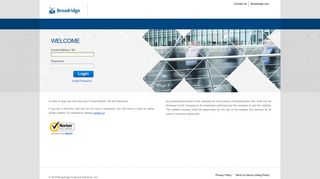 Universal Portal :: Logon - Broadridge Financial Solutions