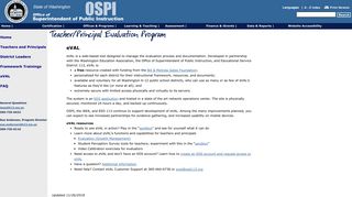 eVAL - OSPI