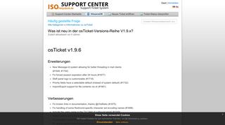 osTicket v1.9.2 - ISOHelpdesk Support Center