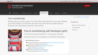 Your membership - The Ohio State University Alumni Association