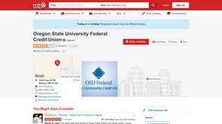 Oregon State University Federal Credit Union - Banks & Credit Unions ...