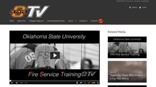 OSU Fire Service Training - OStateTV | Oklahoma State University
