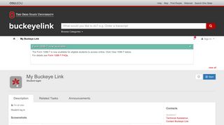 My Buckeye Link (Student login) | buckeyelink