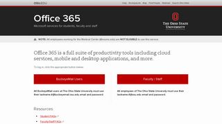 Office 365 | The Ohio State University