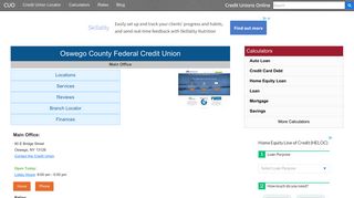Oswego County Federal Credit Union - Oswego, NY