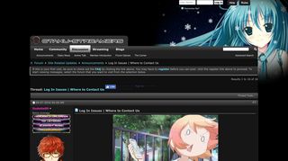 Log In Issues | Where to Contact Us - Otaku-Streamers