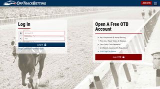 Horse Racing OTB Online - OffTrackBetting.com