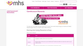 CentAccount Rewards - MHS