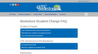 Frequently Asked Questions - OTC Bookstore