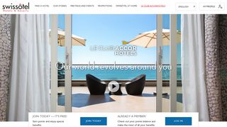 Le Club AccorHotels - Swissôtel Hotels and Resorts