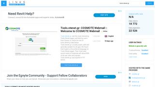 Visit Tools.otenet.gr - COSMOTE Webmail :: Welcome to COSMOTE ...