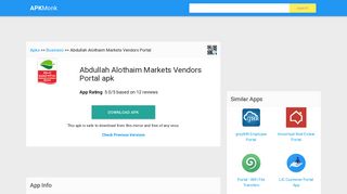 Abdullah Alothaim Markets Vendors Portal Apk Download latest ...