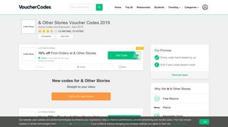 & Other Stories Discount Code - February 2019 - Tested & Working