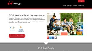 Edvantage - Insure your leisure products for less OTIP