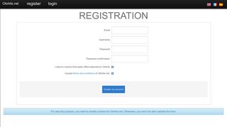 Otohits.net - Registration