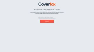 Coverfox - Login OTP - Coverfox.com