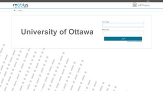 University of Ottawa - Login