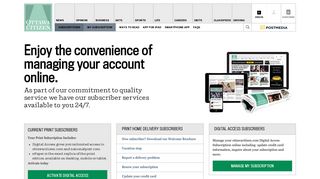 Enjoy the convenience of managing your account online | Ottawa Citizen