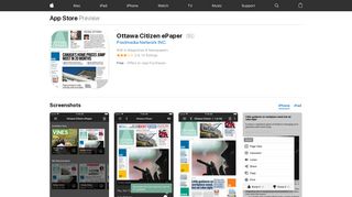 Ottawa Citizen ePaper on the App Store - iTunes - Apple