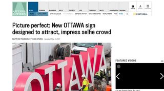 Picture perfect: New OTTAWA sign designed to attract, impress selfie ...