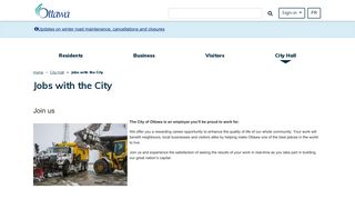 Jobs with the City | City of Ottawa