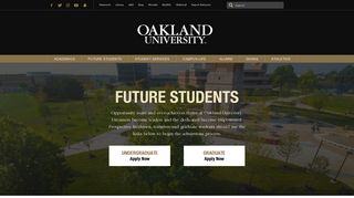 Future OU Students - Oakland University
