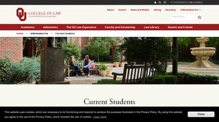 Current Students | OU Law