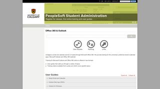 Office 365 & Outlook | Applications Training | University of Calgary