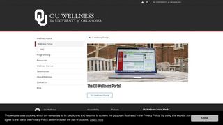 Wellness Portal - University of Oklahoma