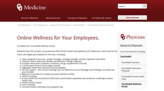 YourHealth Wellness Portal - OU Medicine