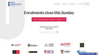 Open Universities Australia: Online Courses - Degrees & Subjects