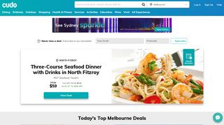 Discover daily deals in Melbourne online now! | Cudo