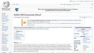 Oulder Hill Community School - Wikipedia